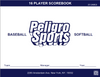 Peligro Sports - Baseball / Softball Scorebook
