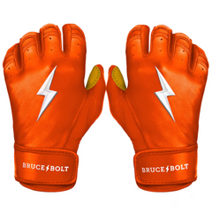 Premium Pro Short Cuff Batting - ORANGE