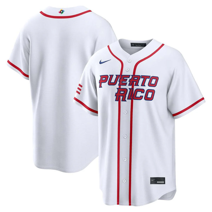 2026 WBC Puerto Rico Men's Nike Stadium Jersey – Official Home Edition