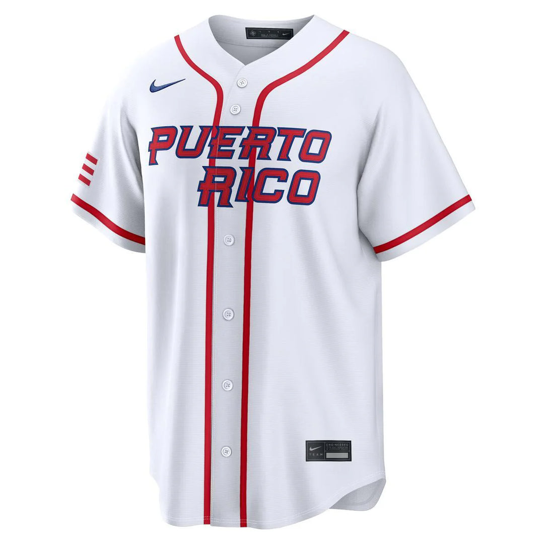 2026 WBC Puerto Rico Men's Nike Stadium Jersey – Official Home Edition