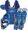 R2CSA-R-110_Rawlings Renegade Youth Catcher's Set_Royal/Silver