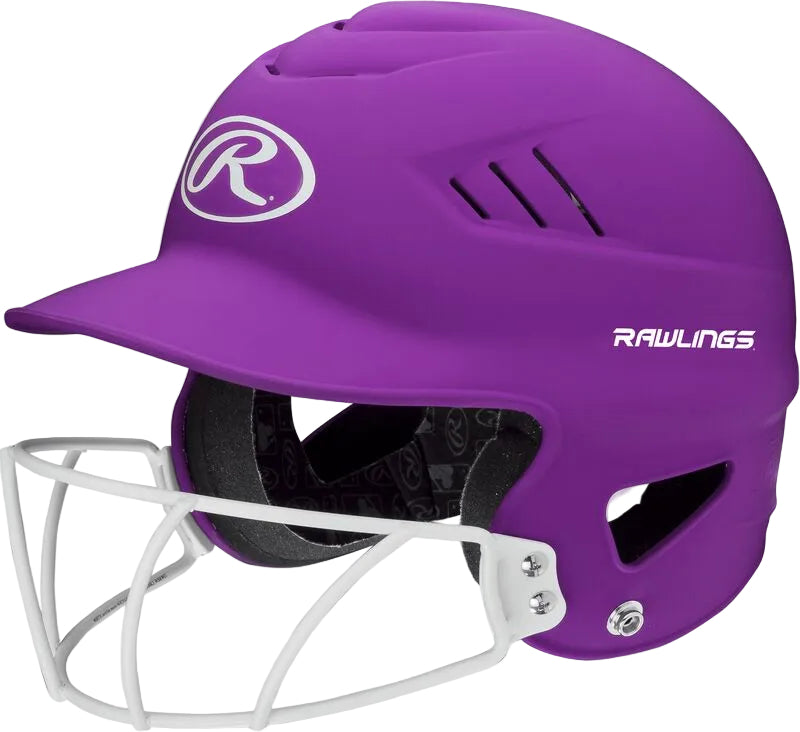 Rawlings Coolflo Fastpitch Highlighter Softball Batting Helmet