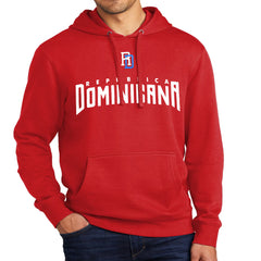Dominican Republic Pride Hoodie – Black, Red & Blue Edition with Premium Print
