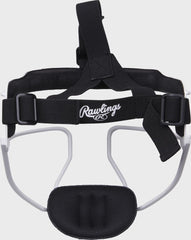 Rawlings Hi-Viz Softball Fielder's Mask – Adult White & Black Options