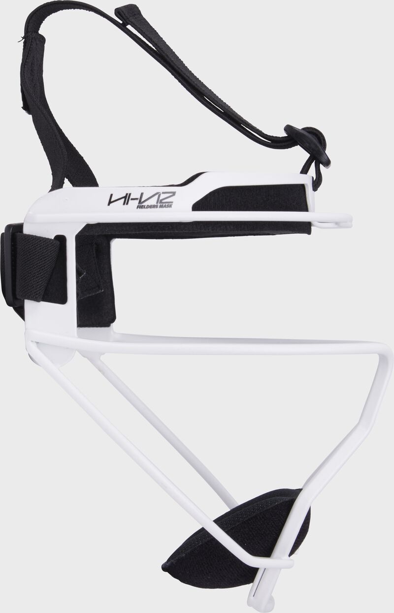 Rawlings Hi-Viz Softball Fielder's Mask – Adult White & Black Options