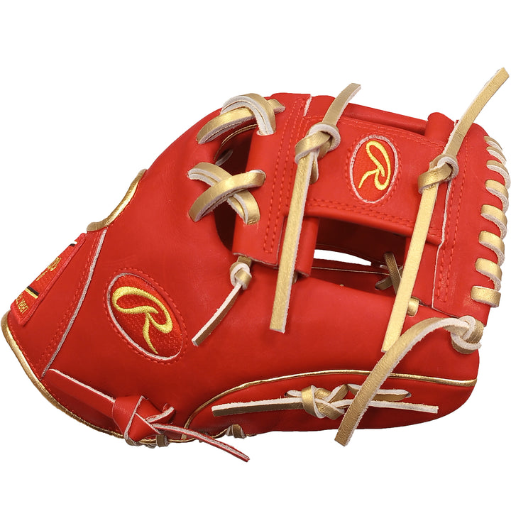 RawlingsHOHCustomPuertoRicoGloveexclusiveedition-PRO204-2righthandthrowinfieldglove11.5inchesredcolor