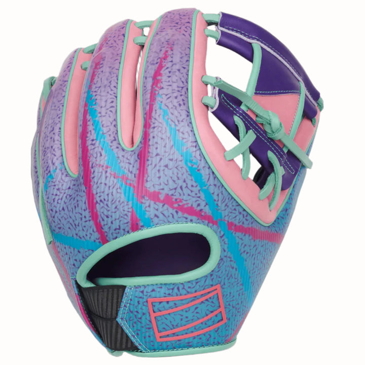 Rawlings REV1X 11.75" Baseball Glove REV205-2PUM – High-Tech Infield Glove with Retro Aesthetic