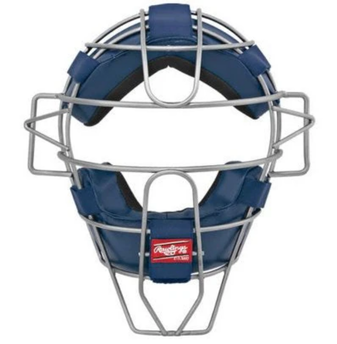 Rawlings Adult Lightweight Hollow Wire Catcher/Umpire Mask_Navy