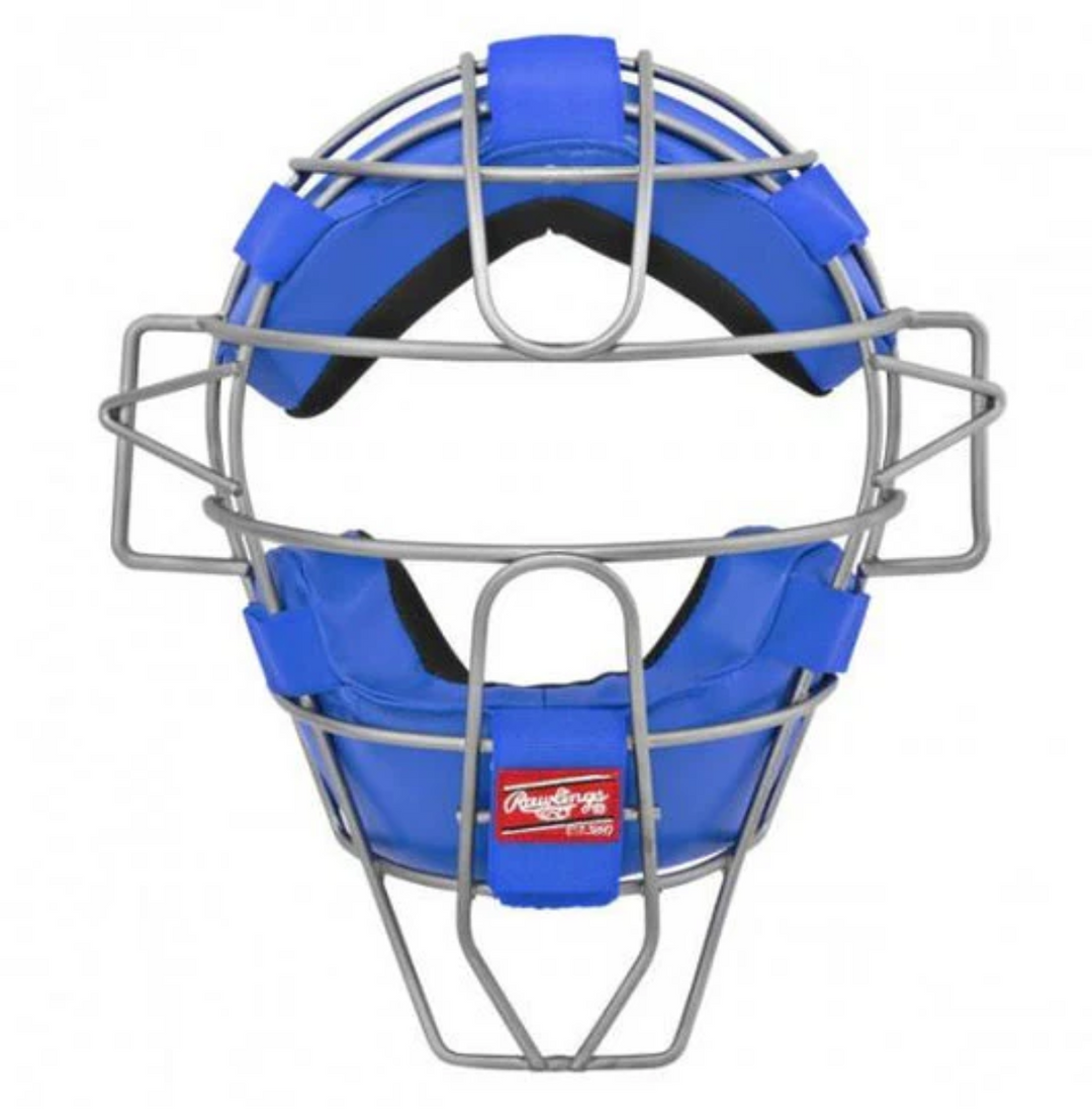 Rawlings Adult Lightweight Hollow Wire Catcher/Umpire Mask_Royal