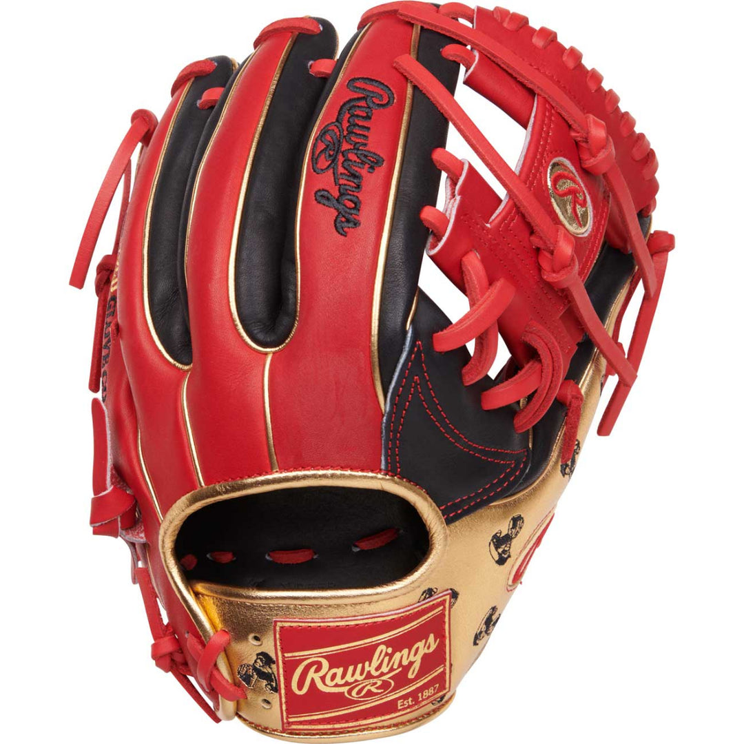 Rawlings HOH June 2025 Pro Gold Glove Club 11.5" Infield Baseball Glove – Limited Edition PRO-GOLDYIX