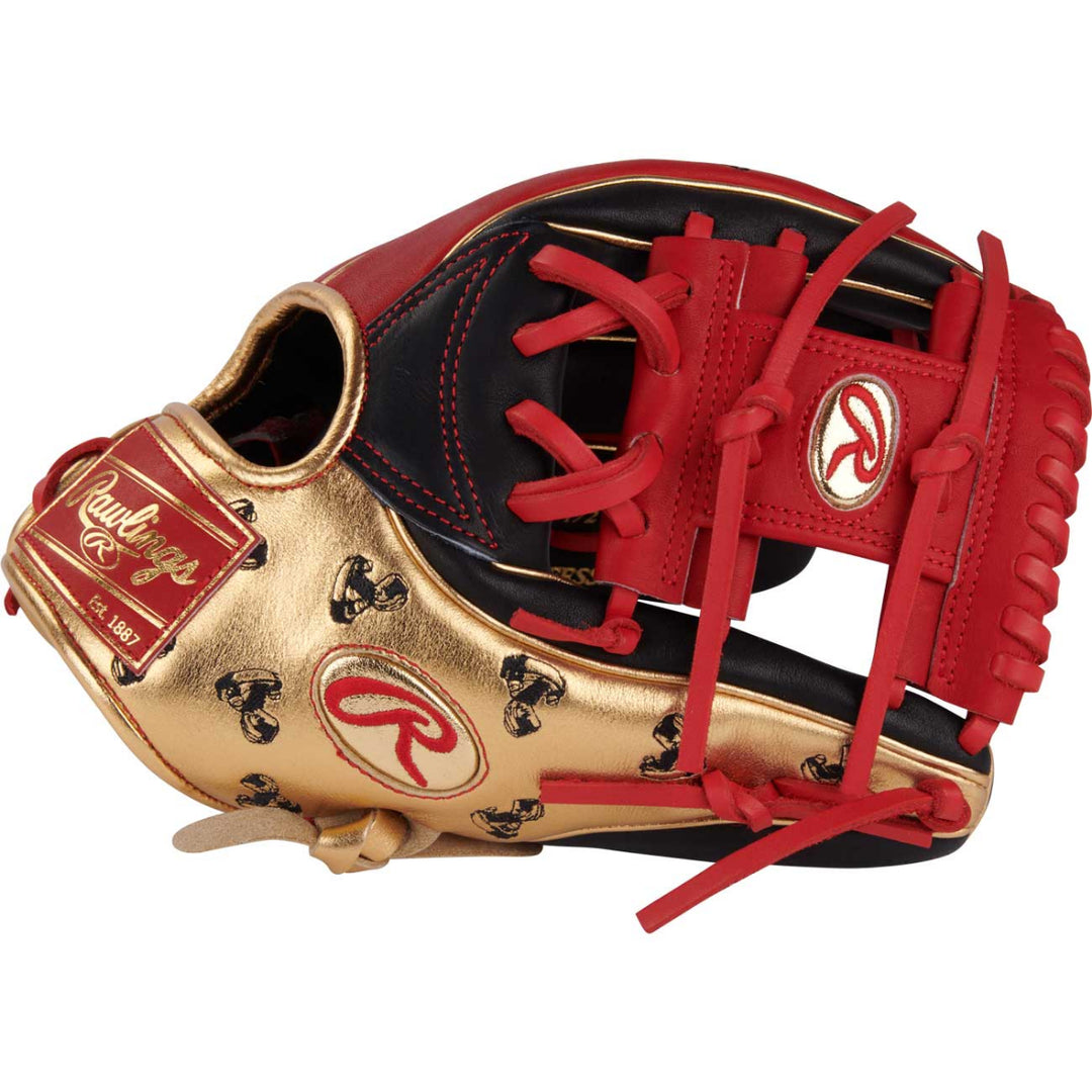 Rawlings HOH June 2025 Pro Gold Glove Club 11.5" Infield Baseball Glove – Limited Edition (PRO-GOLDYIX)1