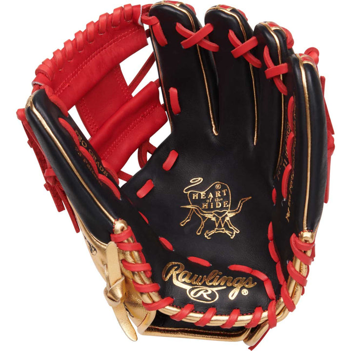 Rawlings HOH June 2025 Pro Gold Glove Club 11.5" Infield Baseball Glove – Limited Edition (PRO-GOLDYIX)2