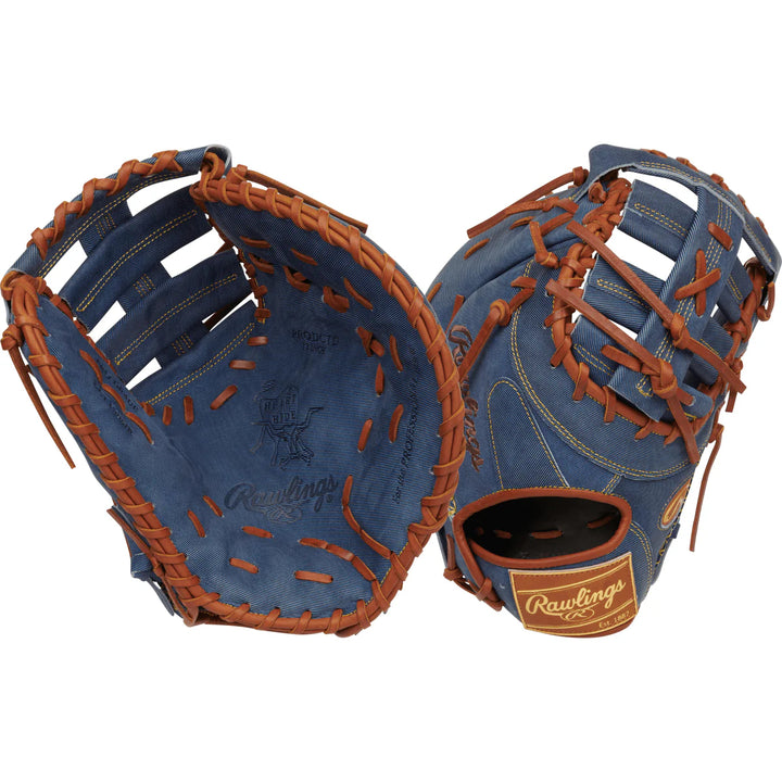 Rawlings Heart Of The Hide Pro Label Denim Series Baseball Gloves1