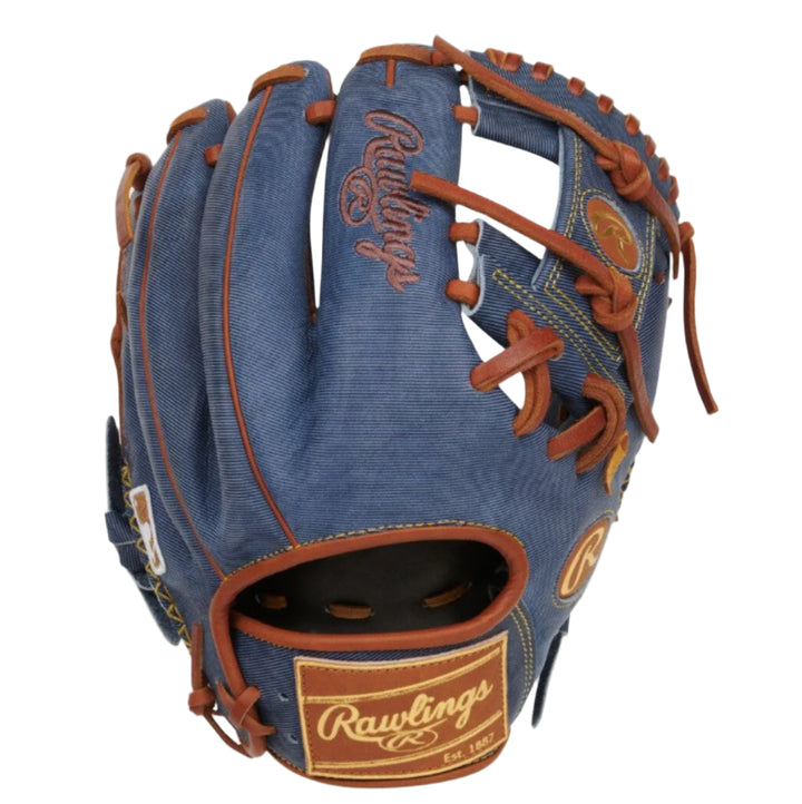 Rawlings Heart Of The Hide Pro Label Denim Series Baseball Gloves_11.5