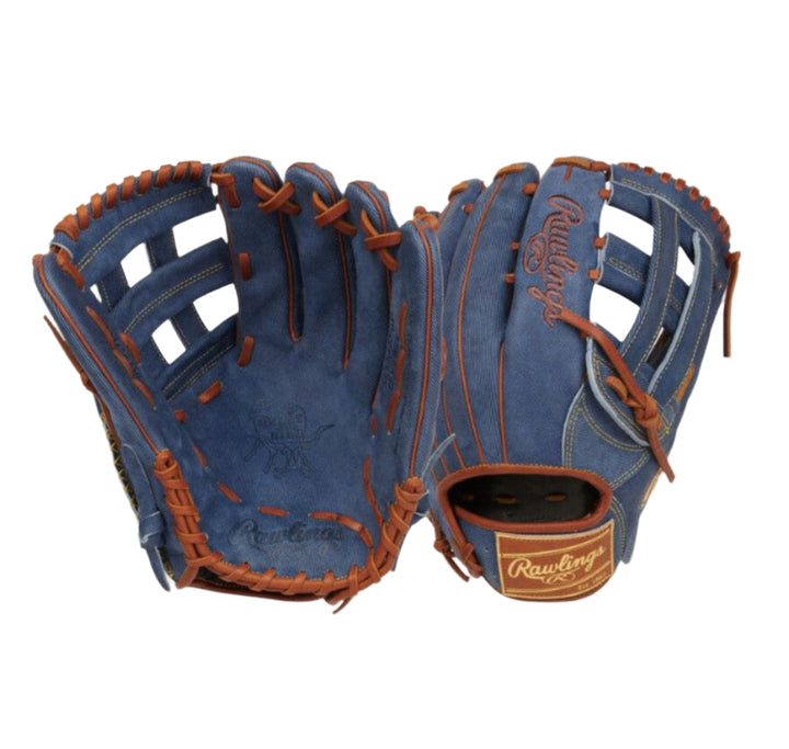 Rawlings Heart Of The Hide Pro Label Denim Series Baseball Gloves__12.75"