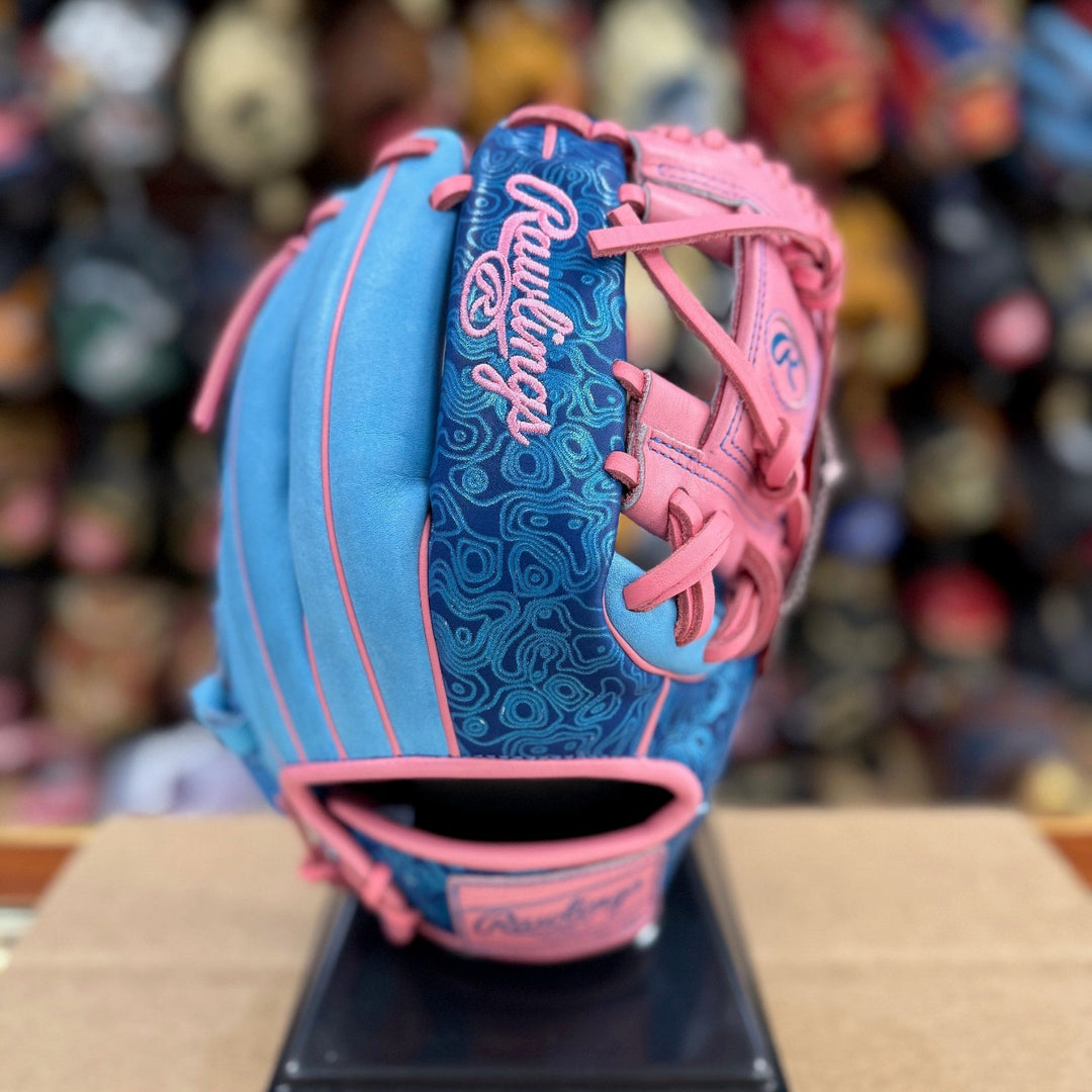 Rawlings Heart of the Hide Vibrant Serie Gloves 11.5 inches RHT_ColumbiaBlue/Pink
