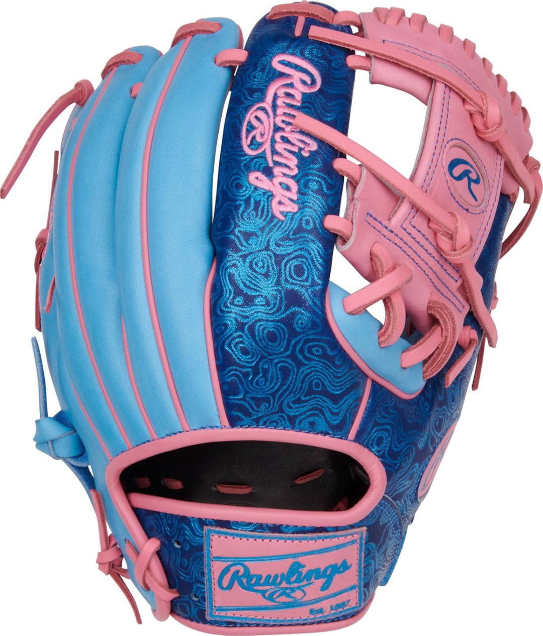 Rawlings Heart of the Hide Vibrant Serie Gloves 11.5 inches RHT_ColumbiaBlue/Pink1
