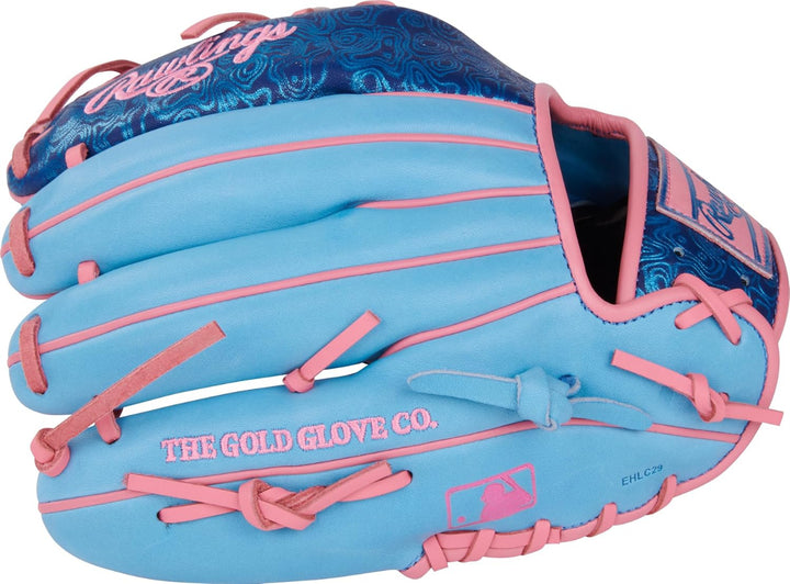 Rawlings Heart of the Hide Vibrant Serie Gloves 11.5 inches RHT_ColumbiaBlue/Pink2