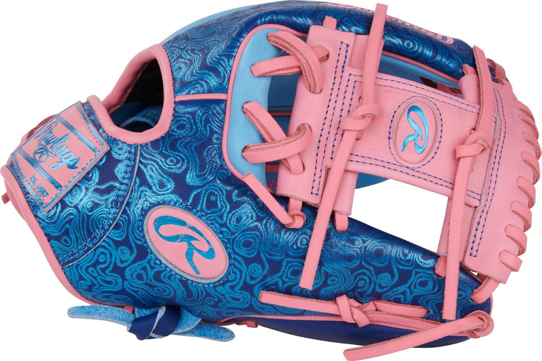 Rawlings Heart of the Hide Vibrant Serie Gloves 11.5 inches RHT_ColumbiaBlue/Pink4