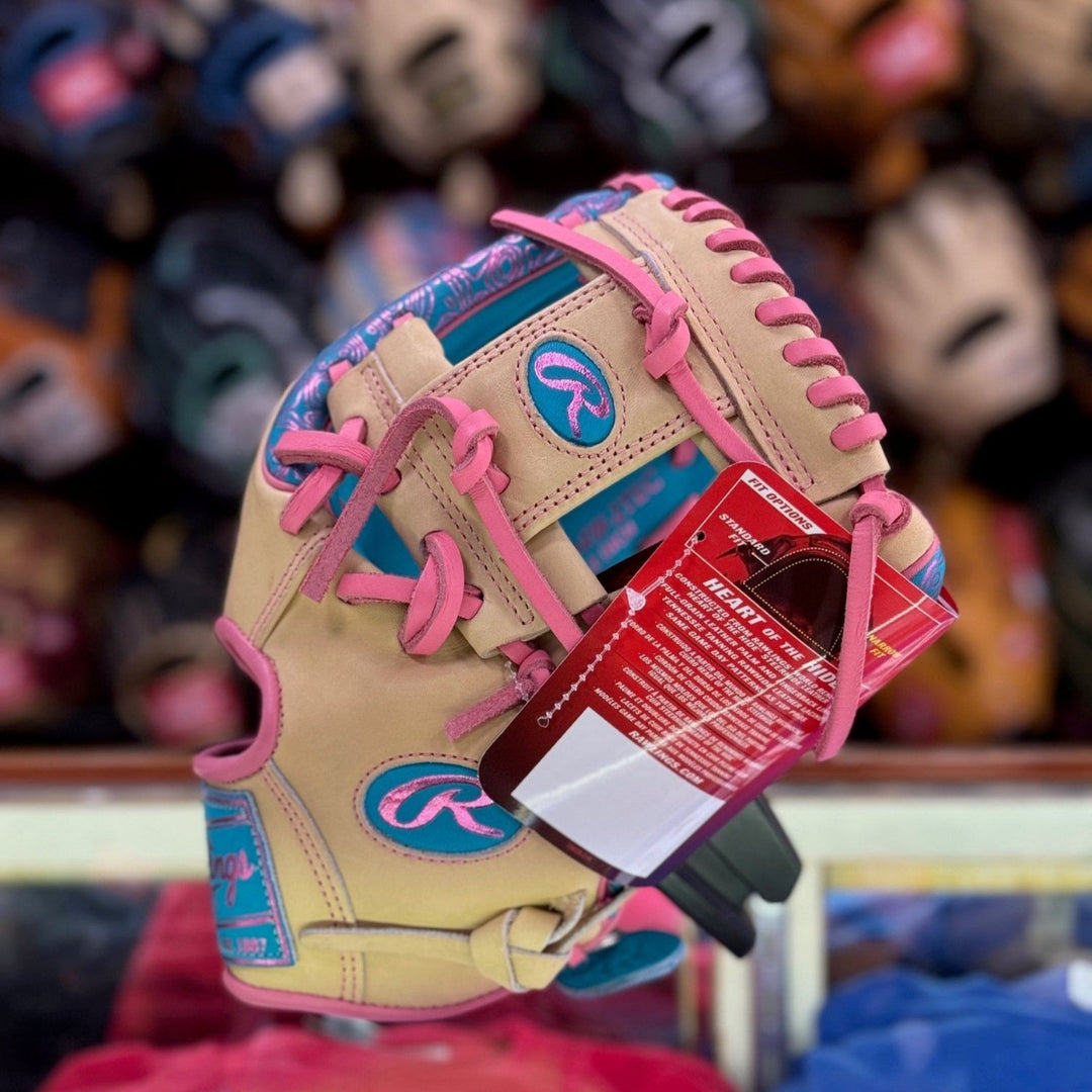 Rawlings Heart of the Hide Vibrant Serie Gloves 11.5 inches RHT_Cream/Teal/Pink