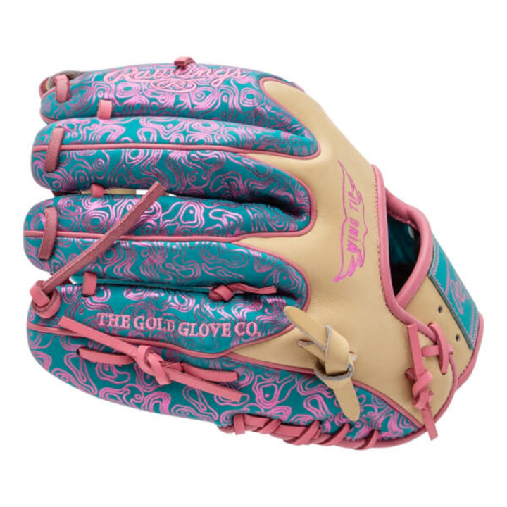 Rawlings Heart of the Hide Vibrant Serie Gloves 11.5 inches RHT_Cream/Teal/Pink2