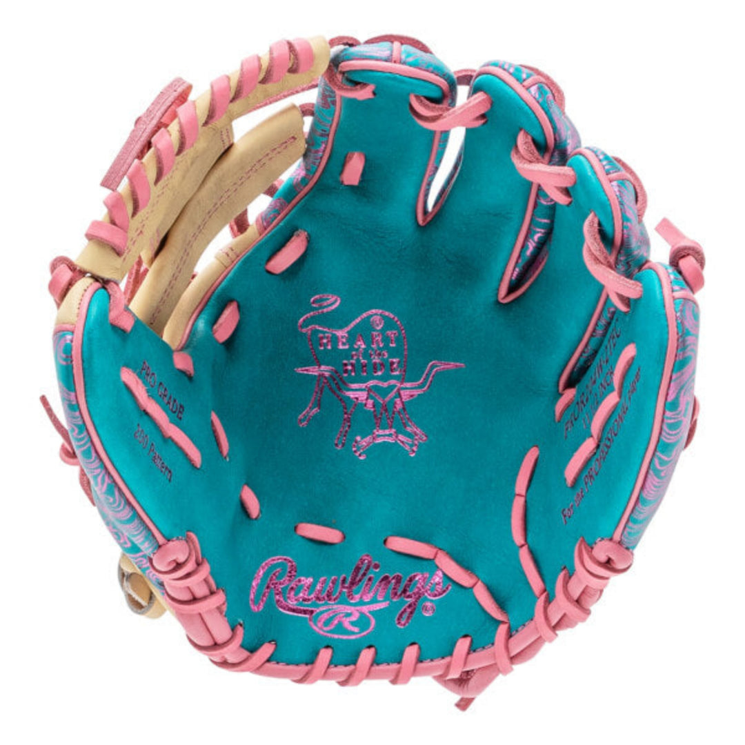 Rawlings Heart of the Hide Vibrant Serie Gloves 11.5 inches RHT_Cream/Teal/Pink3