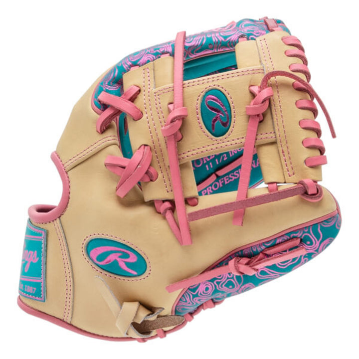 Rawlings Heart of the Hide Vibrant Serie Gloves 11.5 inches RHT_Cream/Teal/Pink4