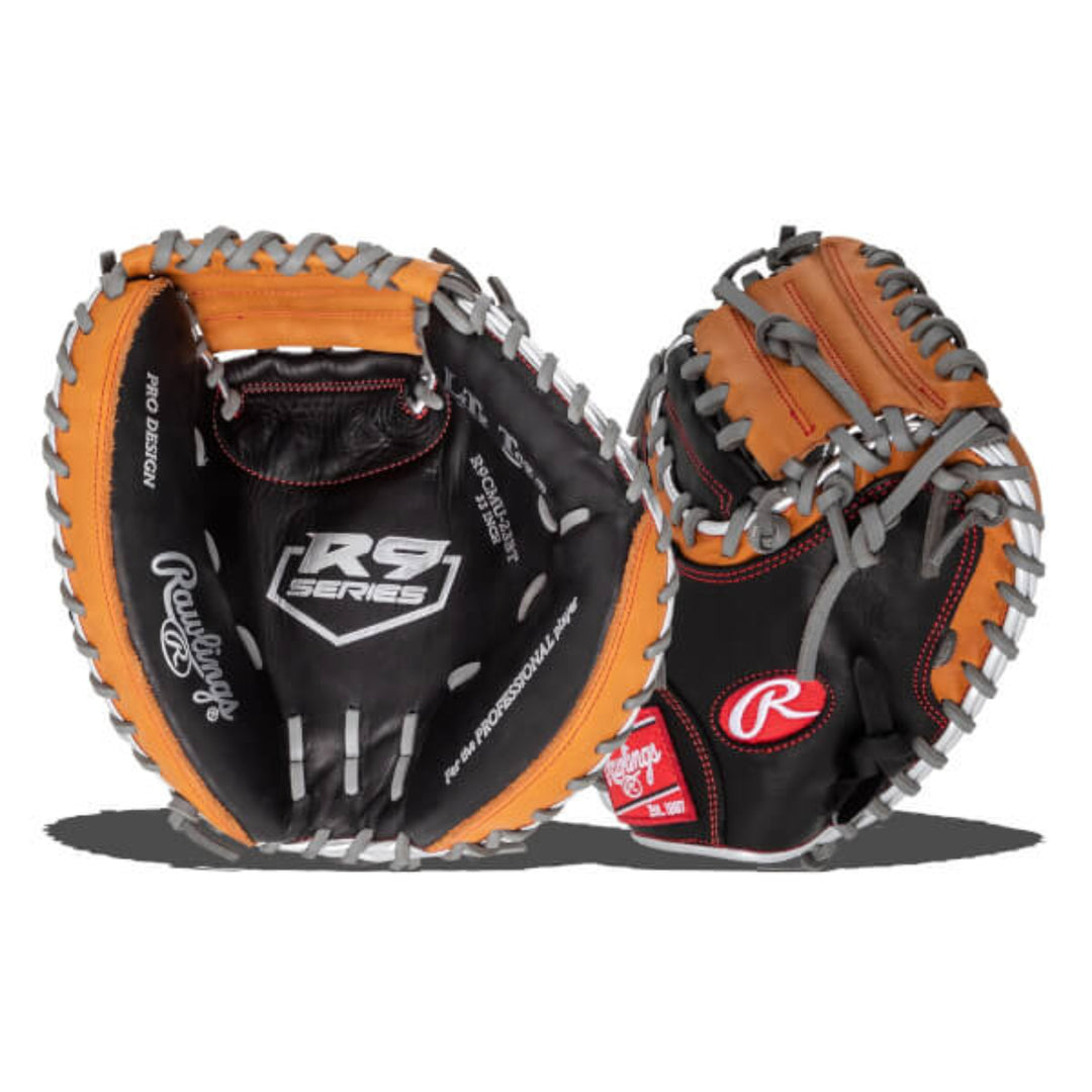 Rawlings R9CMU 23BT Mitt Black Tan6