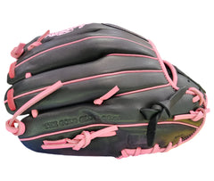 Rawlings R9 Limited Series 11.5" Infield Glove – Black/Pink I-Web Baseball Glove for Right Hand Throw2