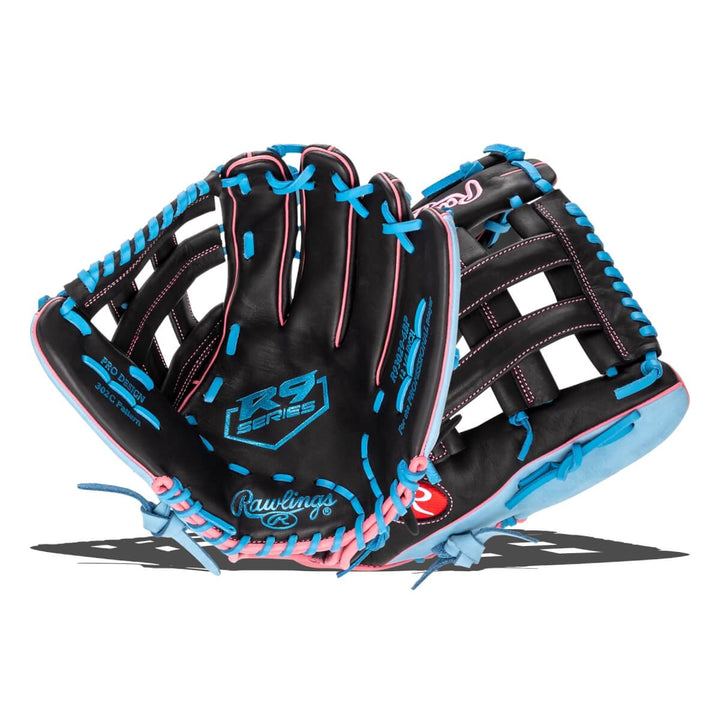 Rawlings R9 Series 12.75-inch Outfield Glove - (R93029-6BP-LHT)7