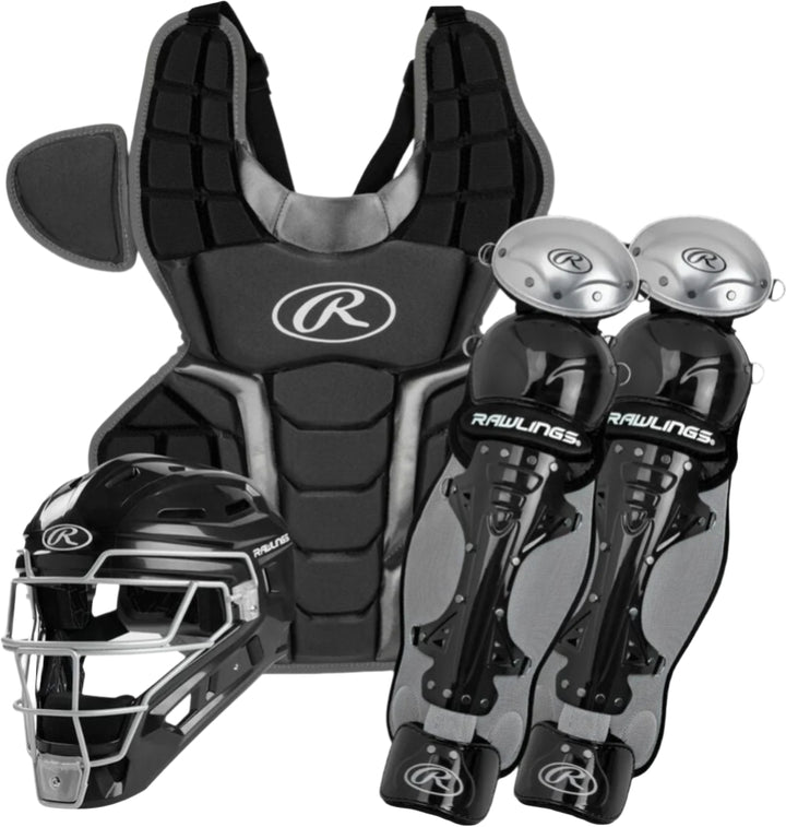 Rawlings Renegade Youth Catcher's Set_Black/Silver