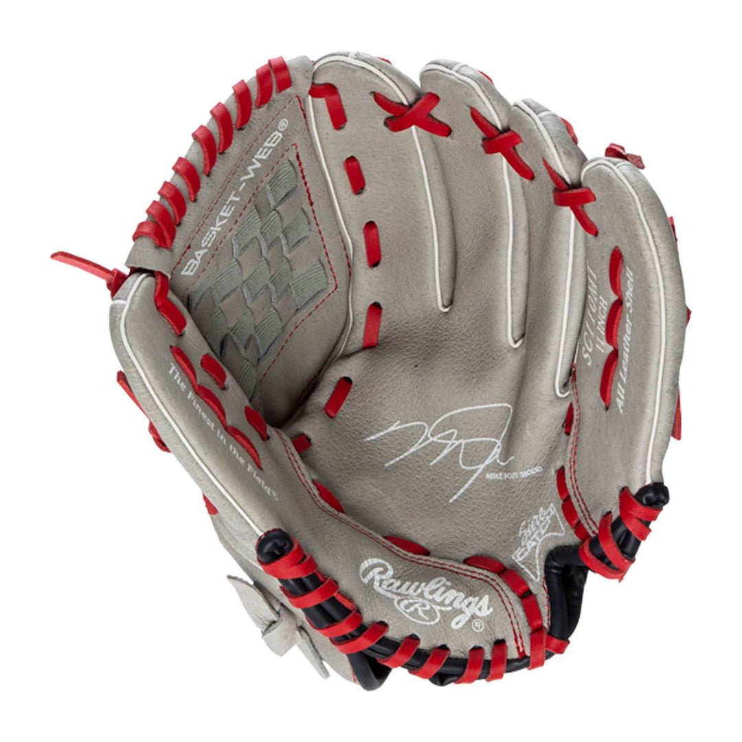 Rawlings Sure Catch Series 11" Mike Trout Signature Youth Glove5