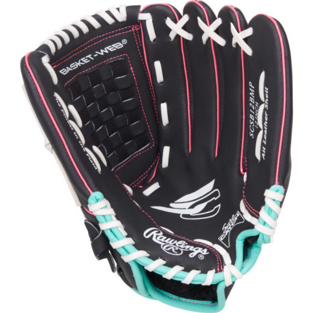 Rawlings Sure Catch Softball 12.5-inch Outfield Glove - (SCSB125BMP)3