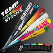 Real Feel Temp Sticks – Temperature Indicator for Baseball Softball Bats