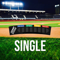 Real Feel Temp Sticks – Temperature Indicator for Baseball &amp; Softball Bats