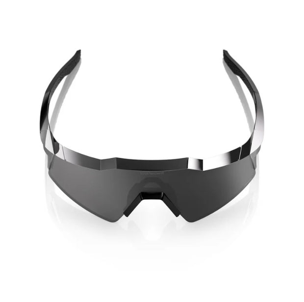 100% Speedcraft SL Juan Soto Signature Sunglasses – Polished Black Chrome Frame &amp; HiPER® Mercury Mirror Lens