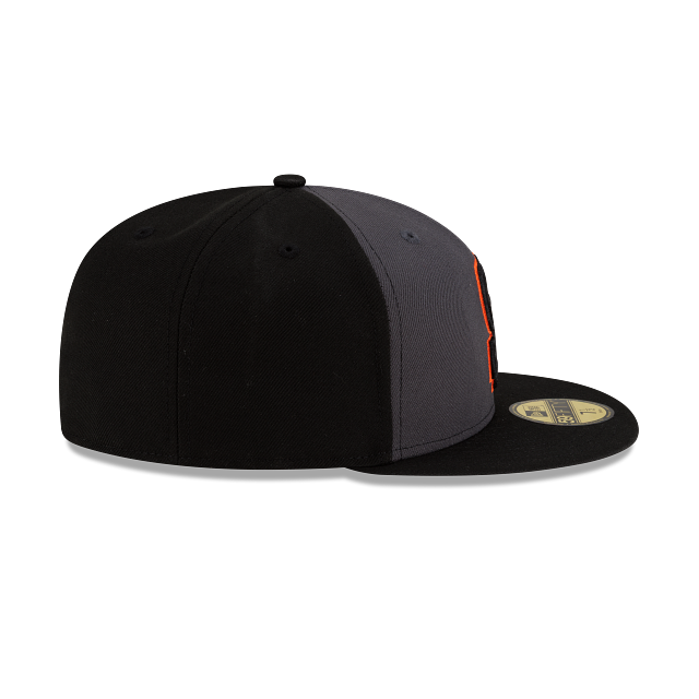 New Era 59FIFTY San Francisco Giants ALT2 2026 On-Field Fitted Hat – Official MLB Grey/Black Cap with Embroidered Logo