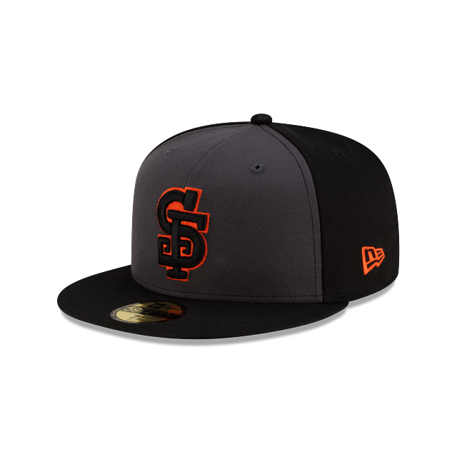 New Era 59FIFTY San Francisco Giants ALT2 2026 On-Field Fitted Hat – Official MLB Grey/Black Cap with Embroidered Logo