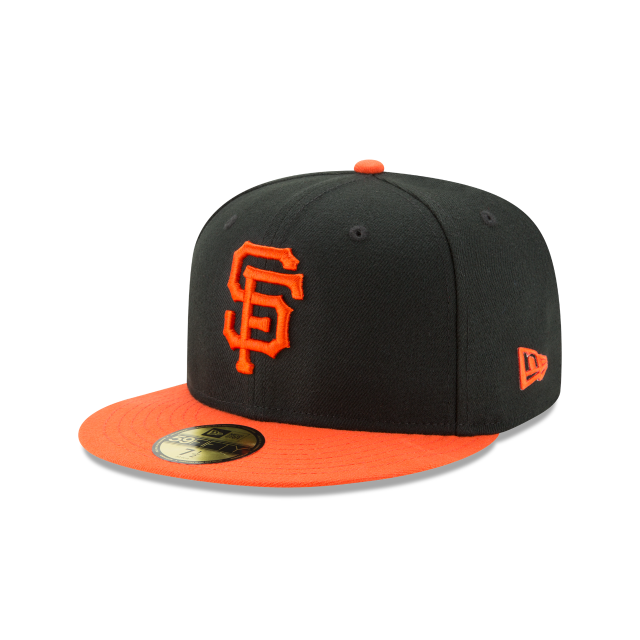 SanFranciscoGiantsBlackOrangeHat