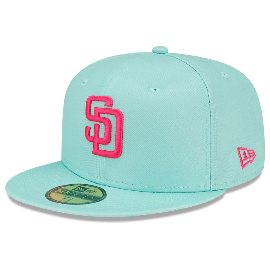 Custom Padres Fitted Hat deals 7 3/8