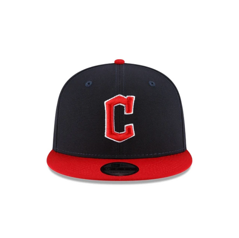 Cleveland Guardians Snapback - Navy-Red