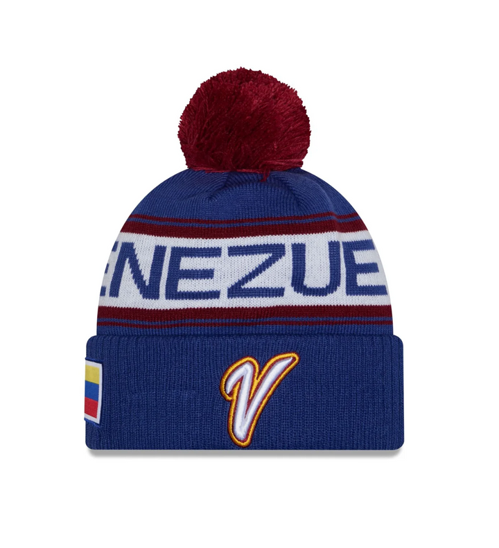 Venezuela World Baseball Classic 2026 New Era New Era Beanie – Official WBC Hat