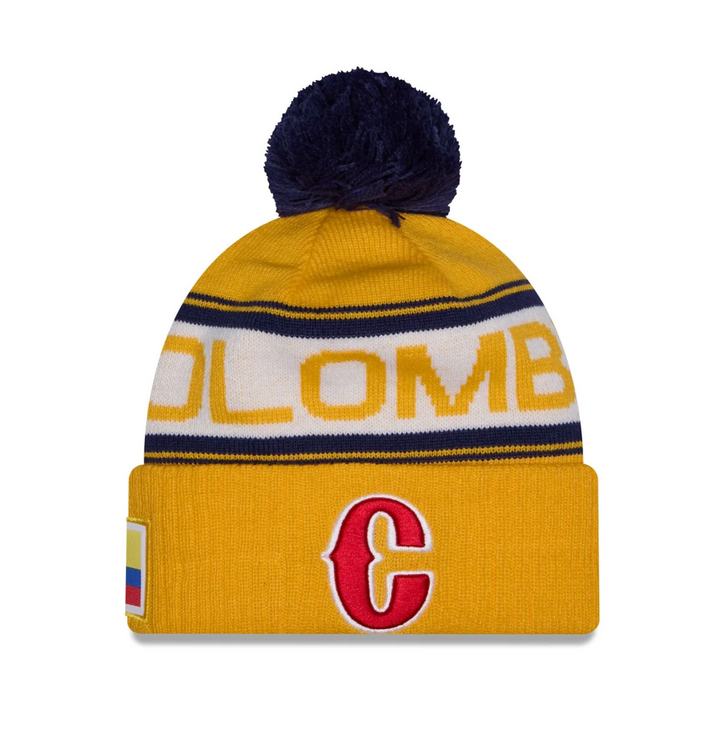 Colombia World Baseball Classic 2026 New Era New Era Beanie – Official WBC Hat