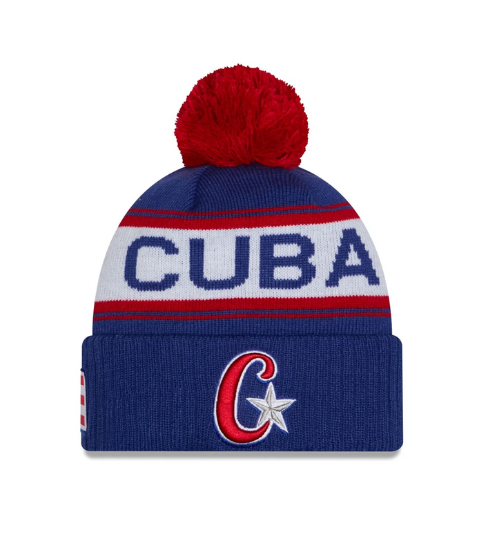 Cuba World Baseball Classic 2026 New Era Beanie – Official WBC Hat