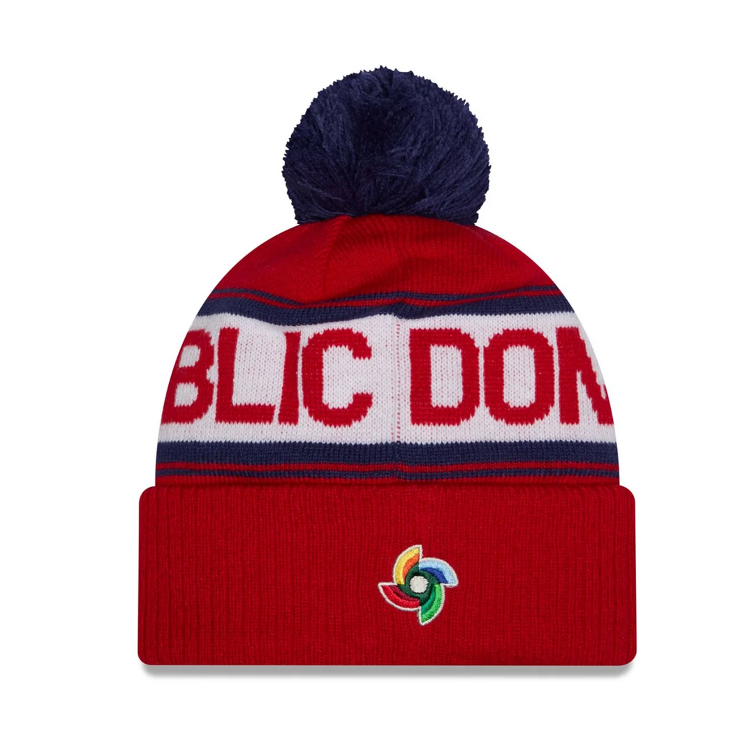 Dominican Republic World Baseball Classic 2026 New Era Beanie – Official WBC Hat