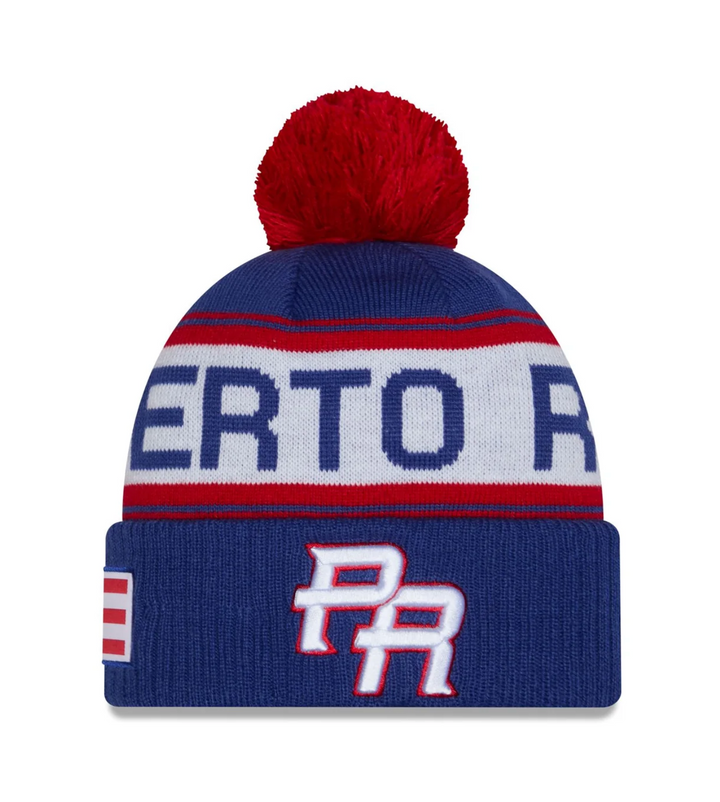 Puerto Rico World Baseball Classic 2026 New Era New Era Beanie – Official WBC Hat
