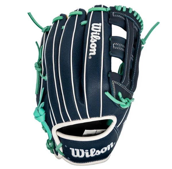 Wilson A1000 DW5 Liberty SMU 2 12-Inch Infield Baseball Glove | Dual Post Web | Navy/Mint
