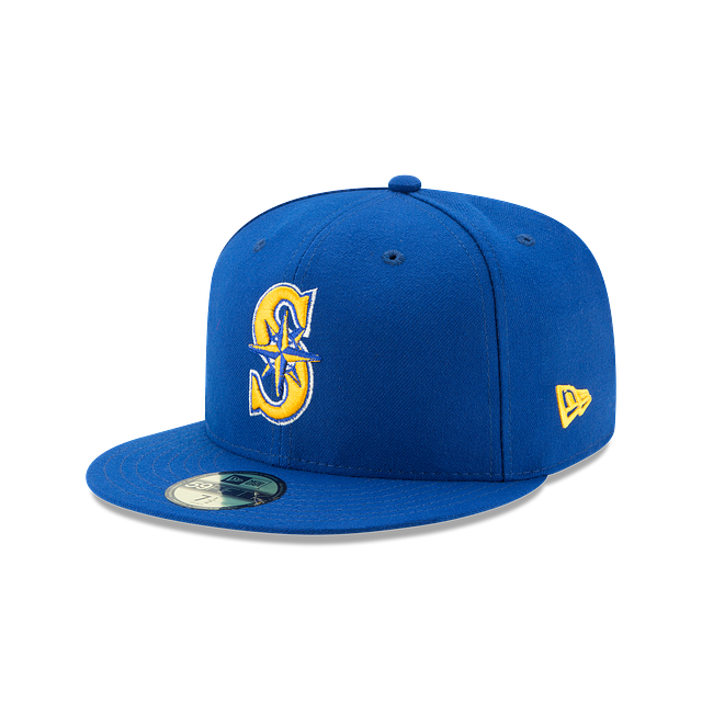 New Era 59Fifty Seattle Mariners Alternate 2 Authentic Collection On-Field Fitted Hat