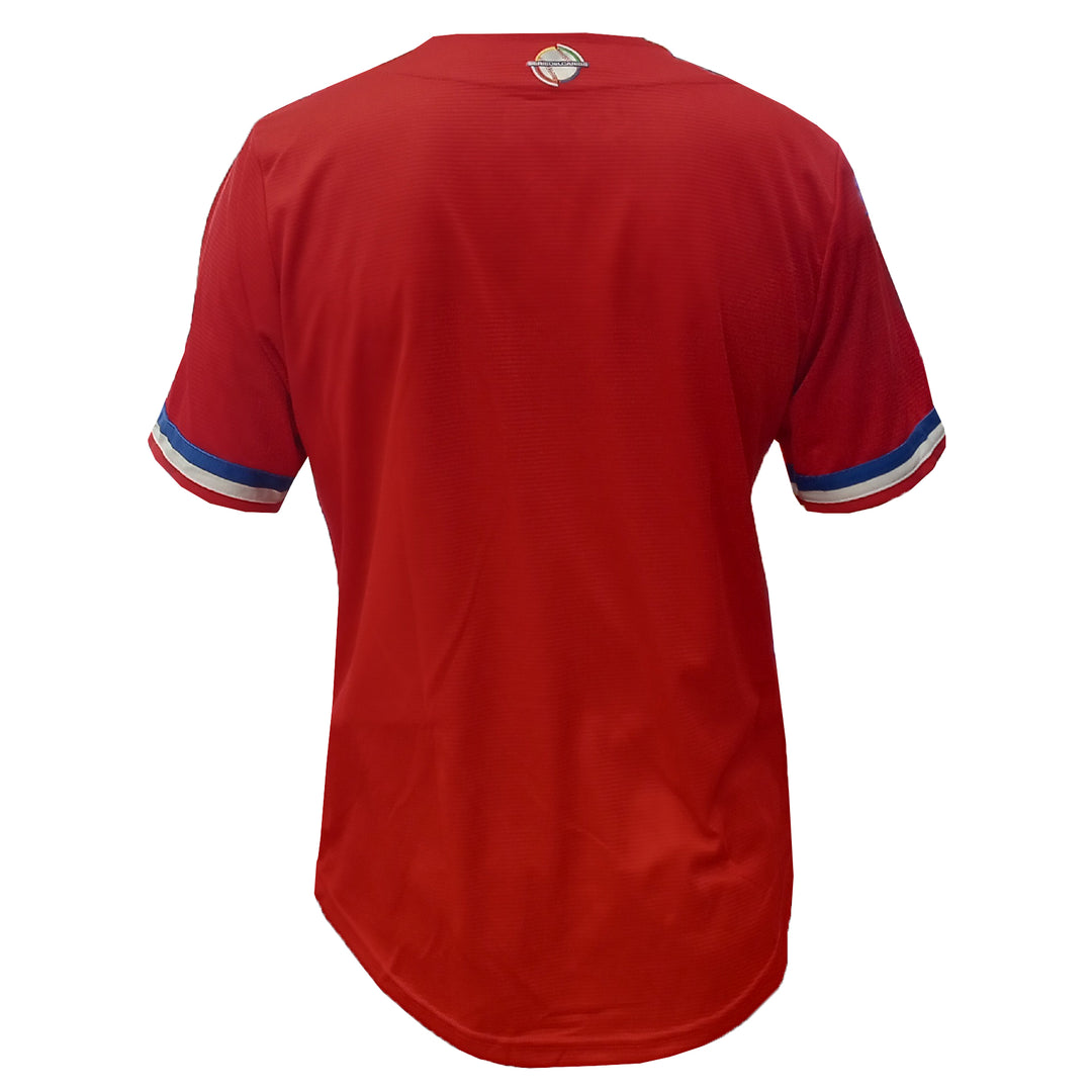 Men s Serie del Caribe 2024 OFFICIAL Dominicana Jersey Red Red