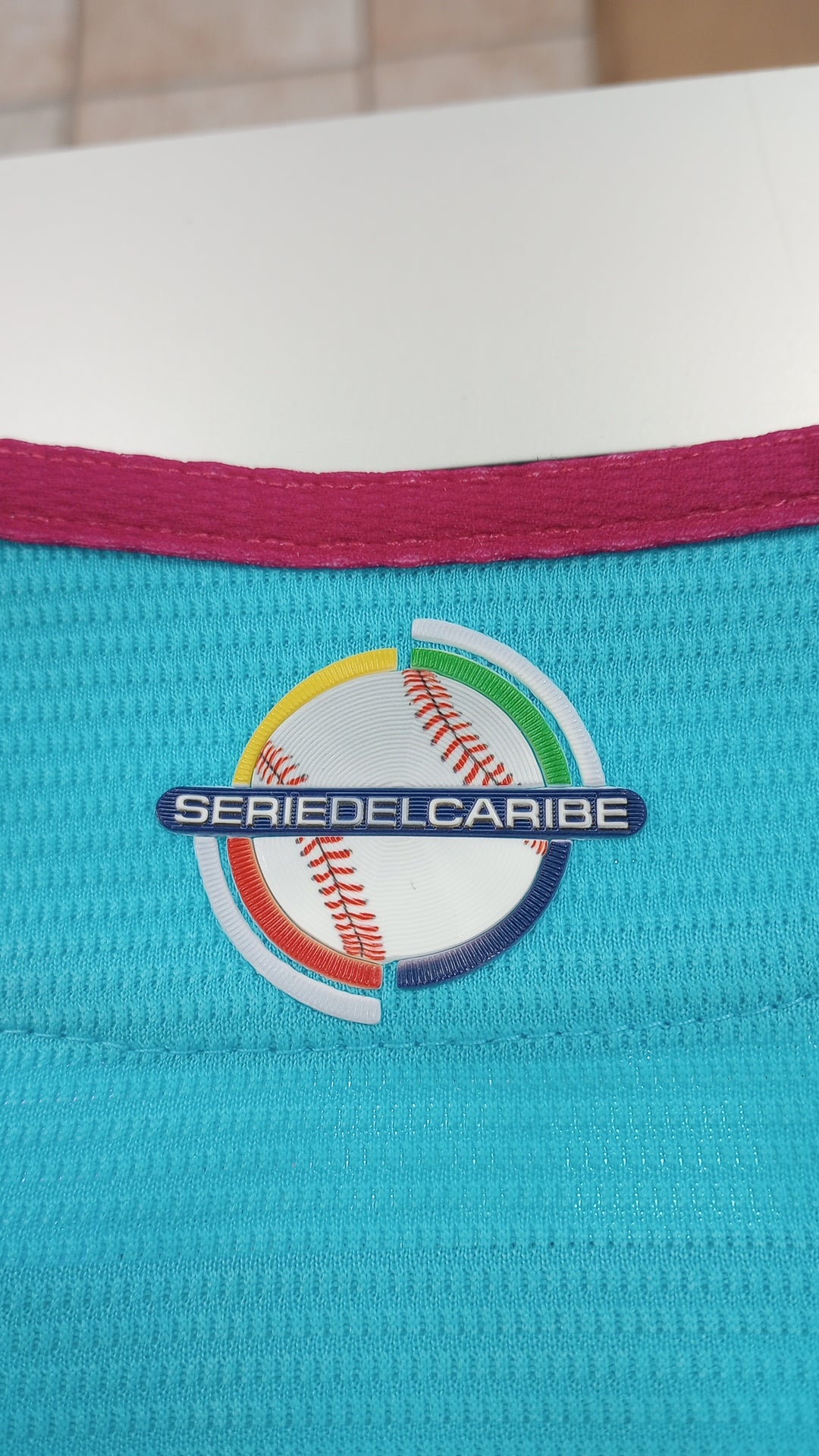 Men's Serie del Caribe 2024 OFFICIAL Dominicana Jersey - Teal
